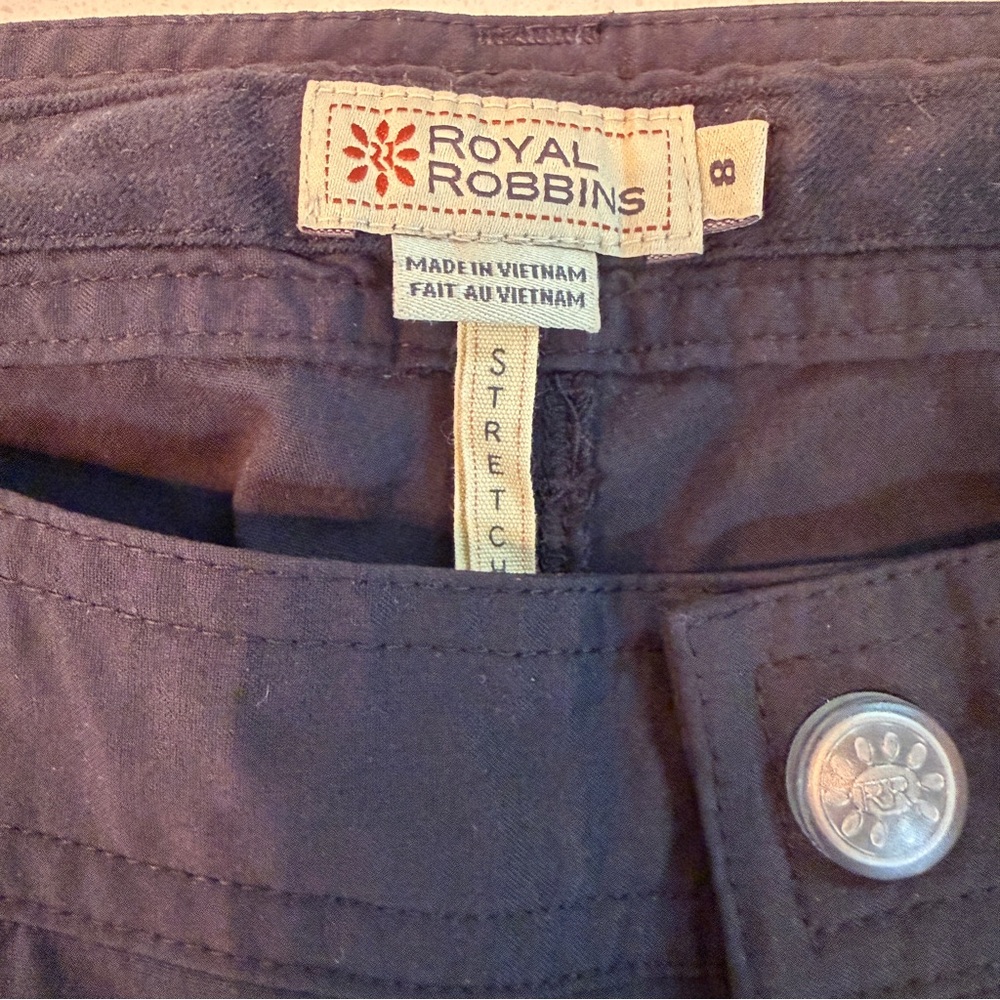 Royal Robbins black Knee-Length Hiking Shorts - Picture 2 of 6
